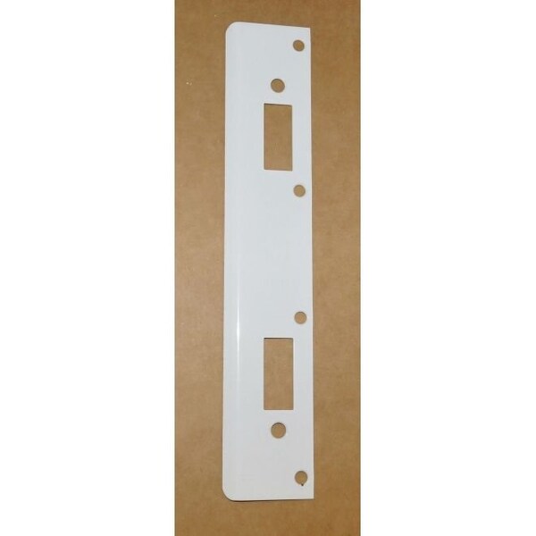 1-3/8" x 12" Double Hole Strike for 5-1/2" and 6" Centered Locksets